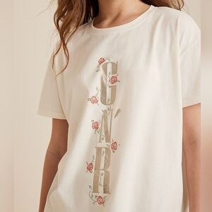 Maurice Guns & Roses Tee NWT